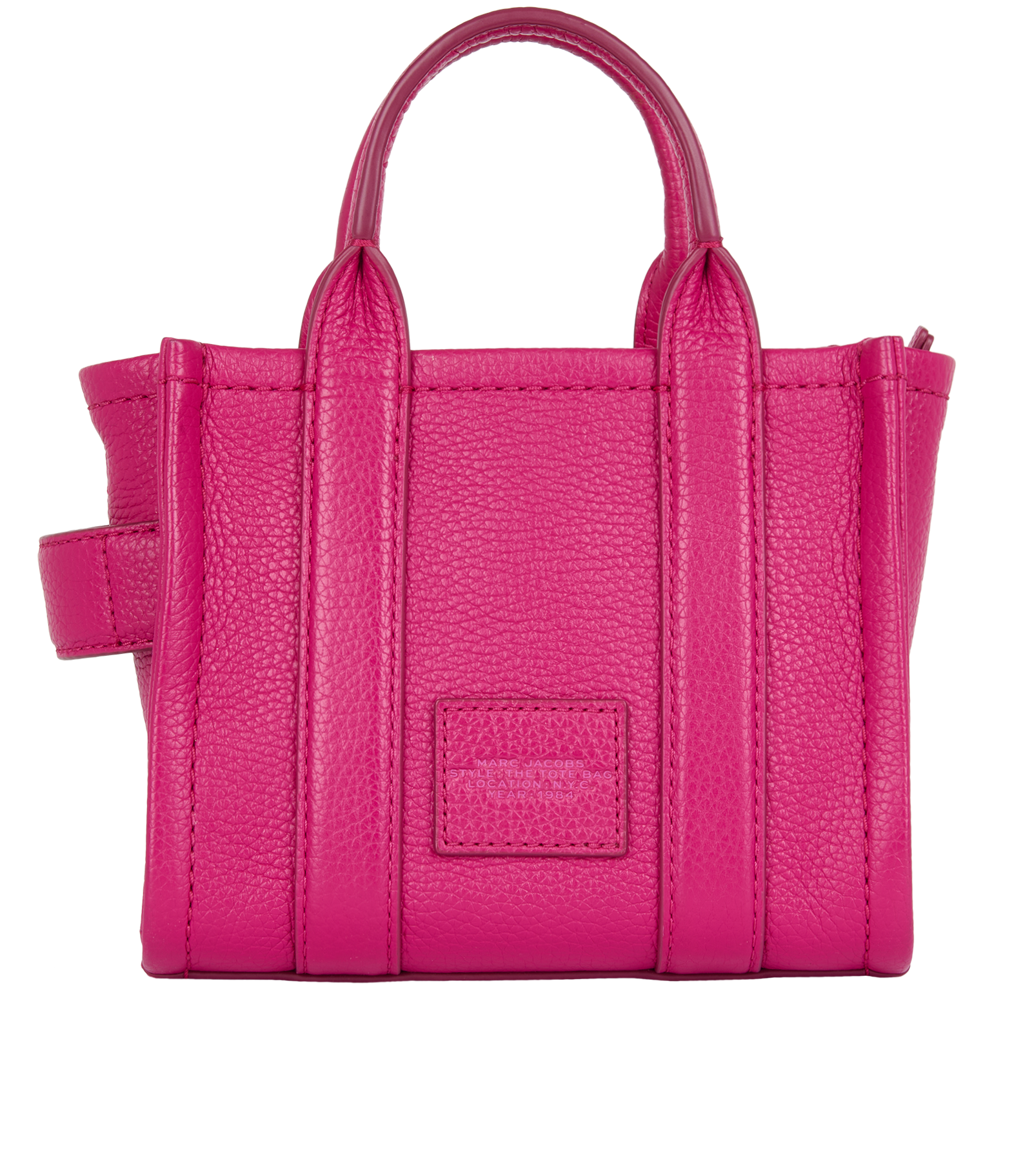 Mini Tote, &pound;175, Handbags, Pink, Leather, Back view